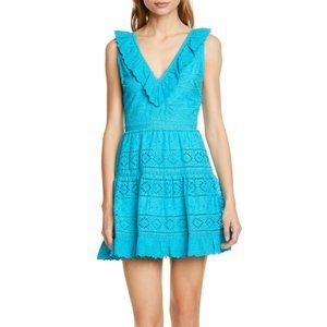 NEW alice + olivia Cantara V-Neck Sleeveless DRESS